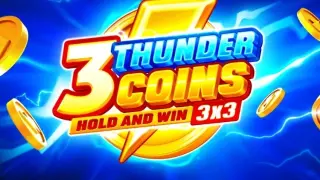 3 Thunder Coins: Hold and Win slot