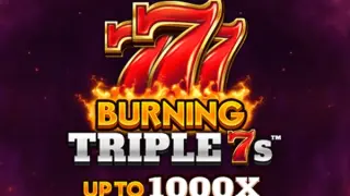 Burning Triple 7s slot